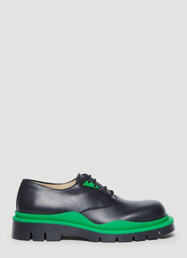 Tire Lace-Up Shoes Bottega Veneta Tire Lace-Up Shoes Black bov0145034