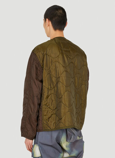 OAMC RE-WORK Quilted Liner Jacket Green omr0148003