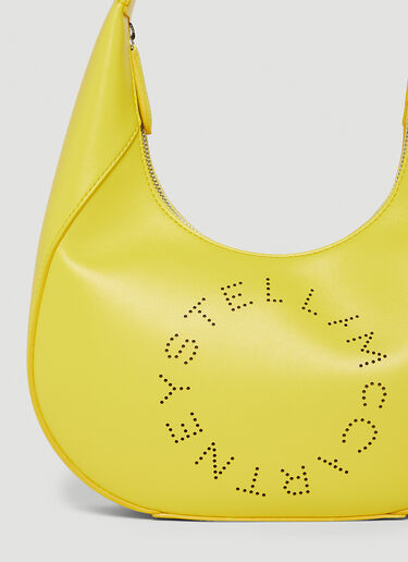 Stella McCartney Perforated Logo Shoulder Bag     Yellow stm0247028