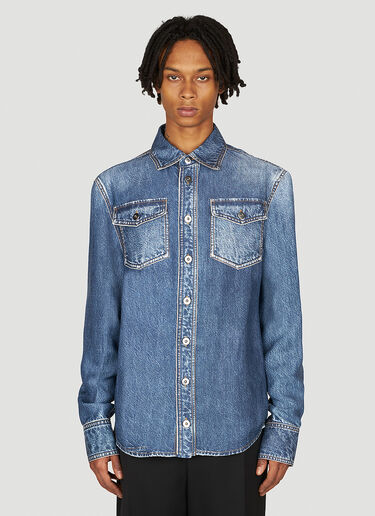 Denim Shirt Bottega Veneta Denim Shirt Blue bov0153014