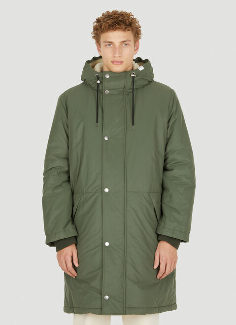 UNDERCOVER Hector Parka Coat Black und0152012
