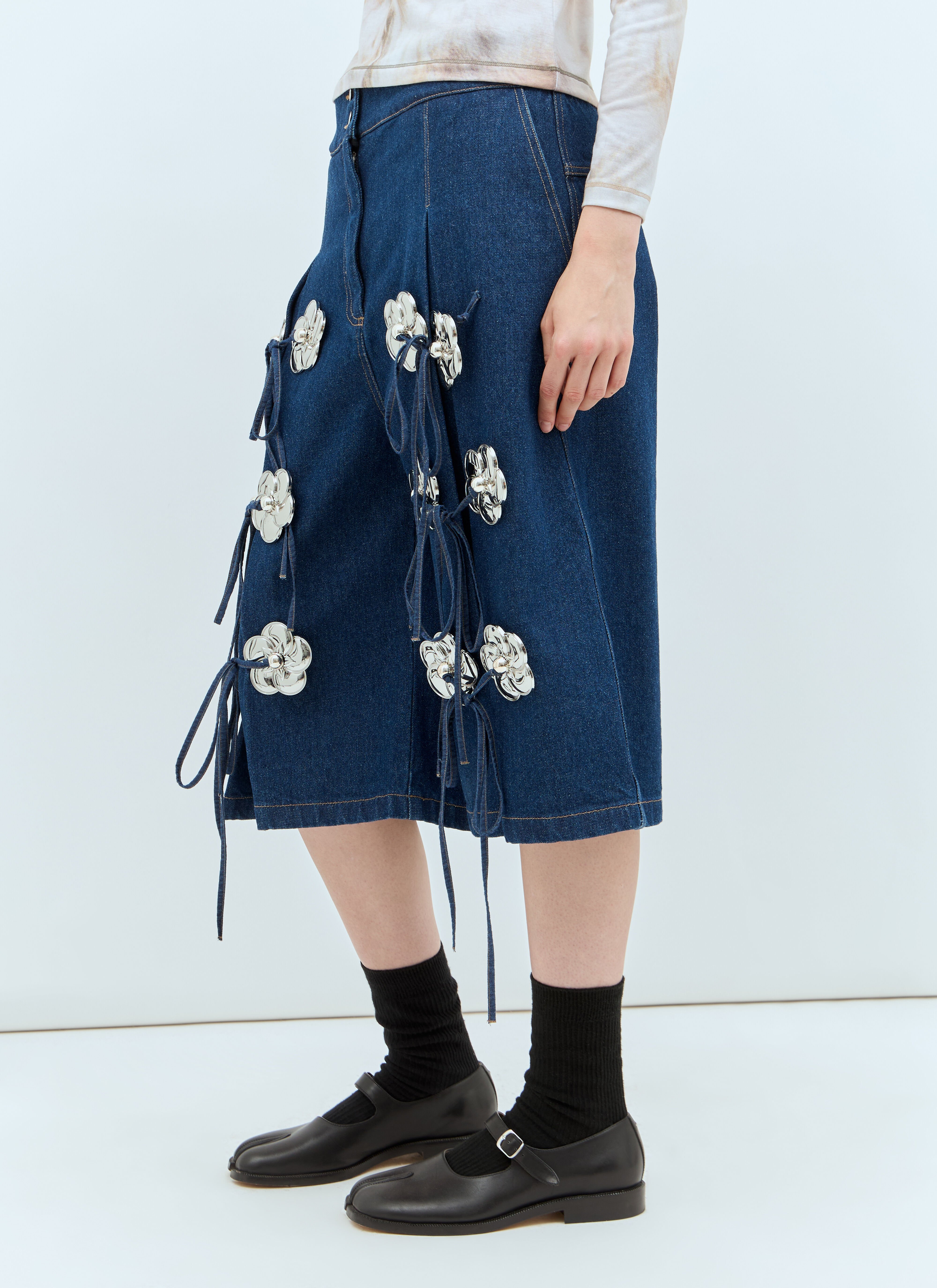 Tassel denim shorts best sale