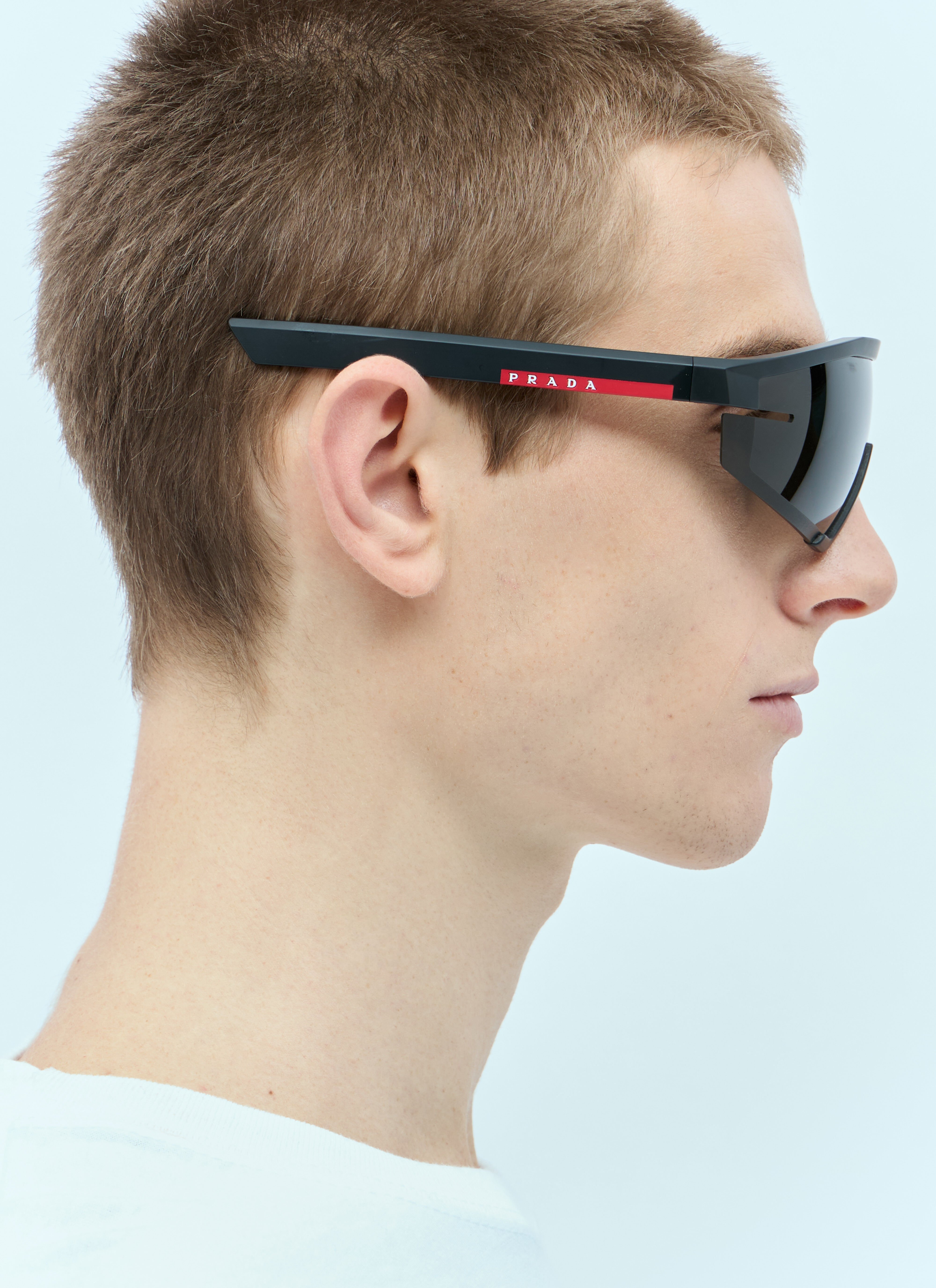 Prada linea rossa sunglasses black outlet