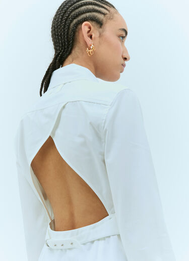 Jacquemus La Chemise De Costume Shirt White jac0256021
