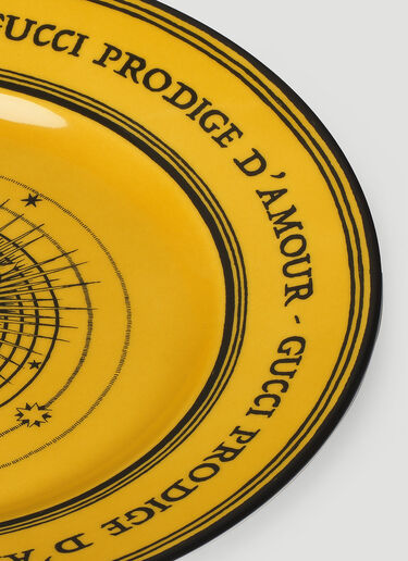Gucci Set of Two Star Eye Dessert Plate Yellow wps0670014