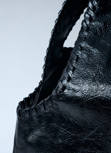 Leather Tote Bag Dries Van Noten Leather Tote Bag Black dvn0262033