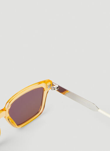 Translucent Square Sunglasses Gucci Translucent Square Sunglasses Orange guc0145157