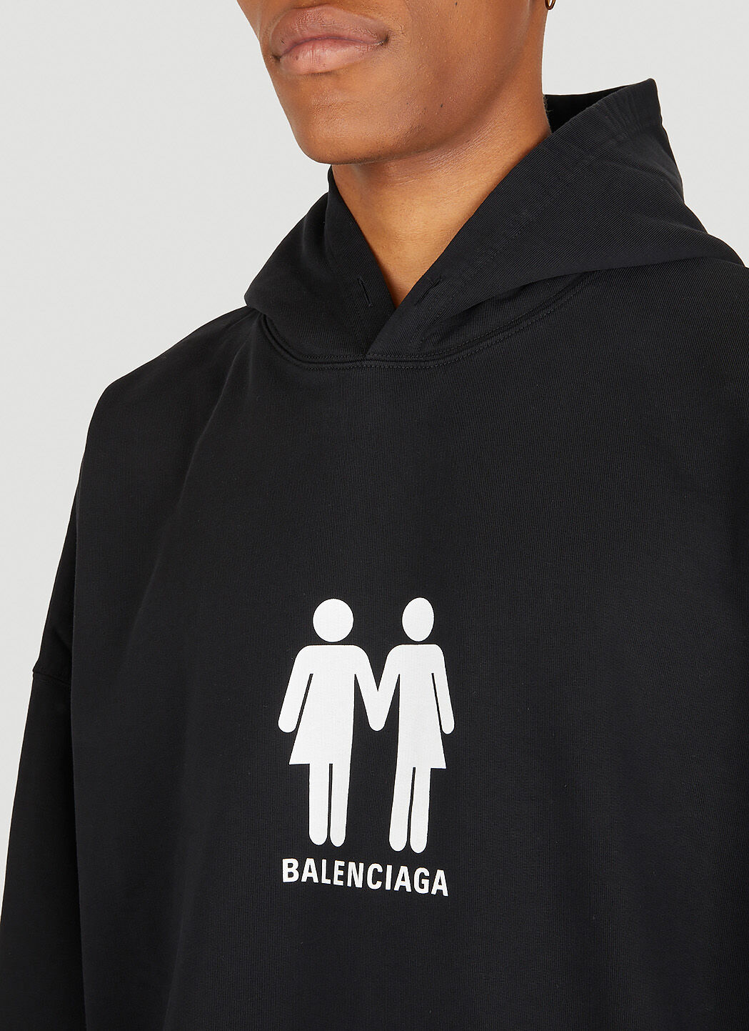 Balenciaga hot sale pride hoodie