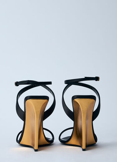 Saint Laurent Salomé Wedges Black sla0259022