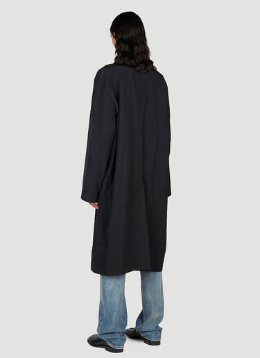 MM6 Maison Margiela Oversized Pocket Trench Coat Black mmm0153001