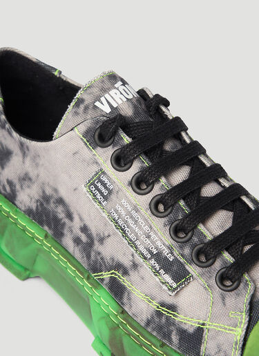 Tie Dye Toe Cap Sneakers Virón Tie Dye Toe Cap Sneakers Grey vir0348004