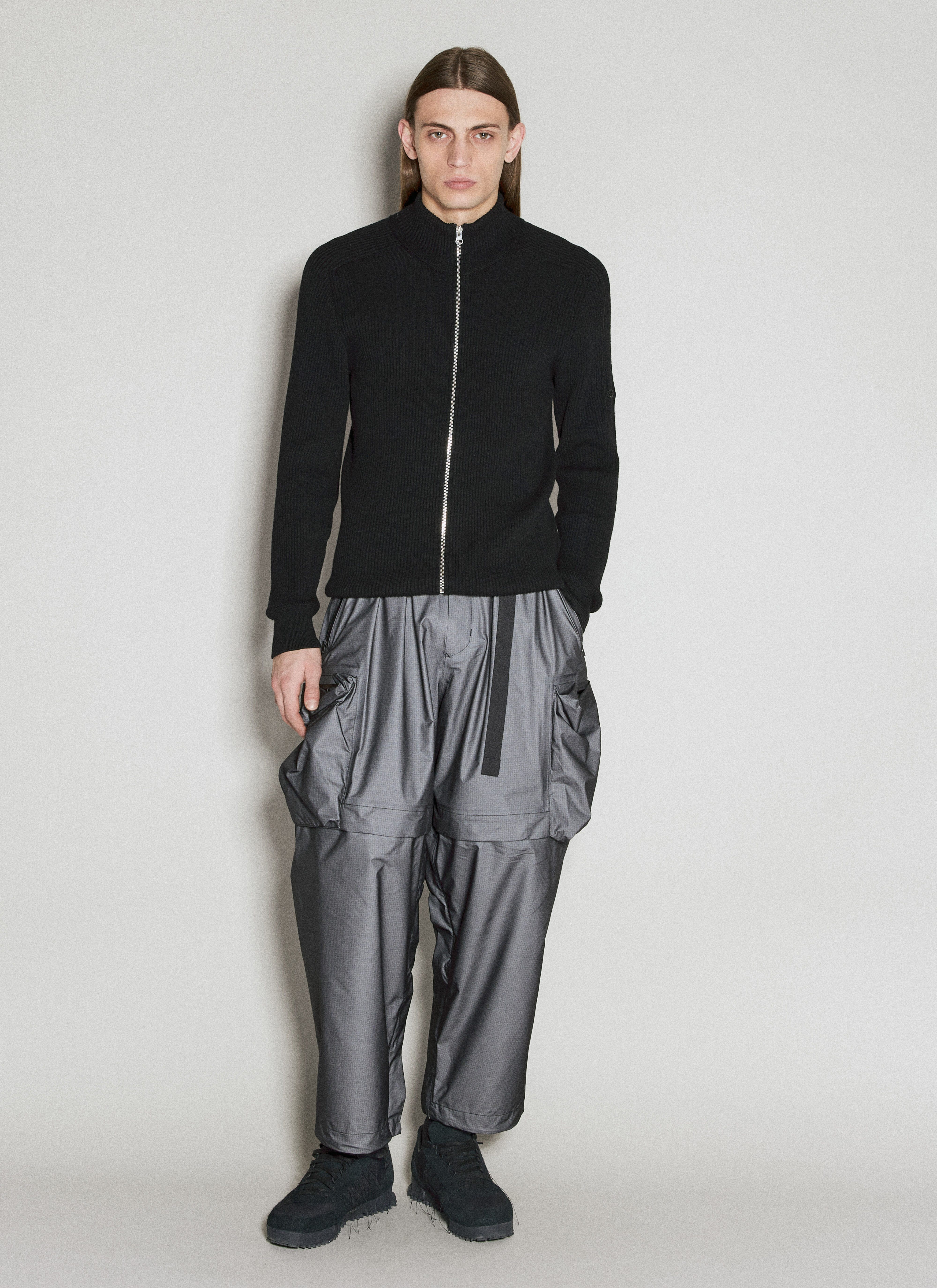 Y-3 Men's' GTX Ripstop Cargo Pants in Grey | LN-CC®