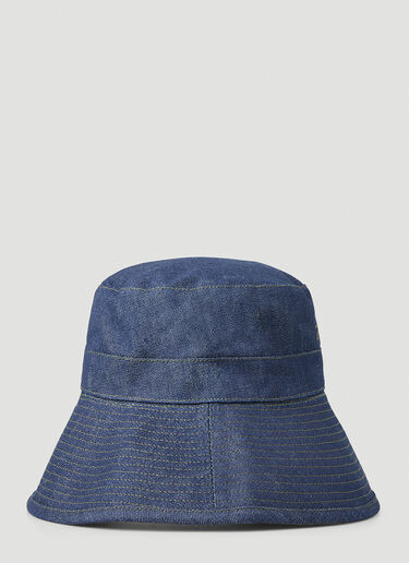 Jacquemus Le Bob Linu Bucket Hat Blue jac0250094