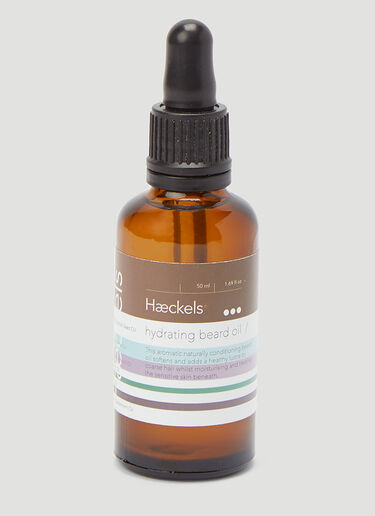 Haeckels Hydrating Beard Oil, 50ml Brown hks0344004