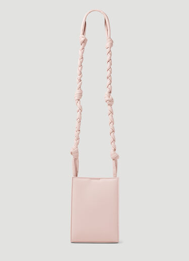 Jil Sander Tangle Small Padded Shoulder Bag Pink jil0254010