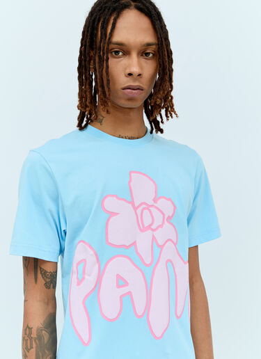 P.A.M. Three Is A Magic Number T-Shirt Blue pam0357006