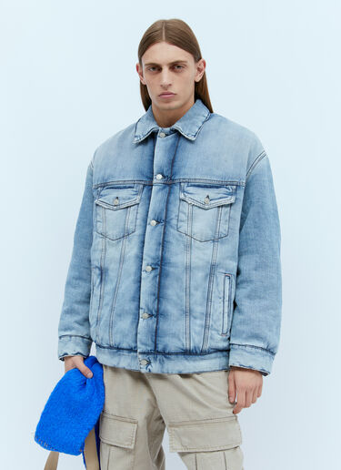 Acne Studios Oversized Padded Denim Jacket Blue acn0353002