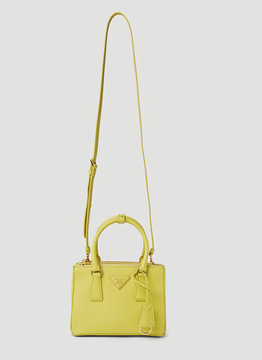 Prada Galleria Saffiano Handbag Yellow pra0252023