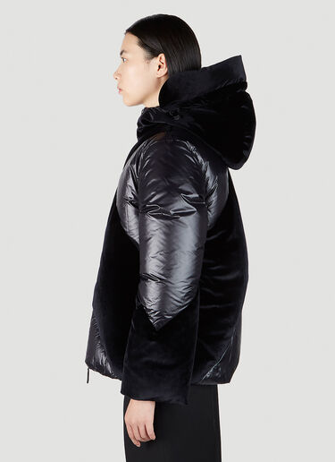 Chevron Puffer Jacket Burberry Chevron Puffer Jacket Black bur0251004