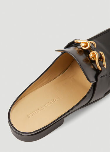 Monsieur Open Back Loafers Bottega Veneta Monsieur Open Back Loafers Black bov0251084