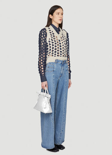 Maison Margiela Wide-Leg Jeans Blue mla0241025