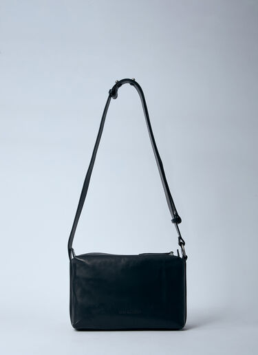 Dries Van Noten 皮革斜挎包  黑色 dvn0160037