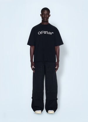 Off-White Big Bookish Skate T-Shirt Black ofw0160069