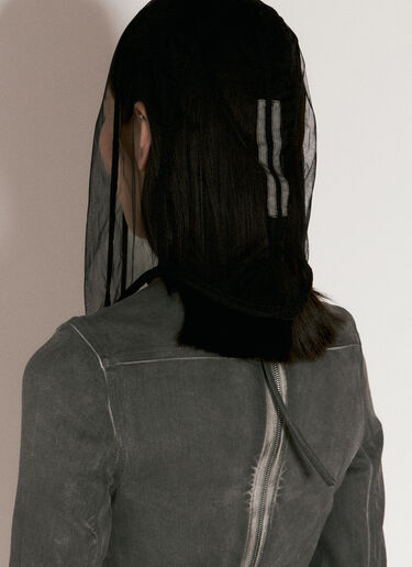 Rick Owens 시어 헬멧 모자 블랙 ric0256008