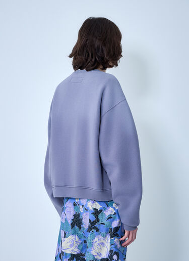 ERL Embroidered Sweatshirt Purple erl0164002