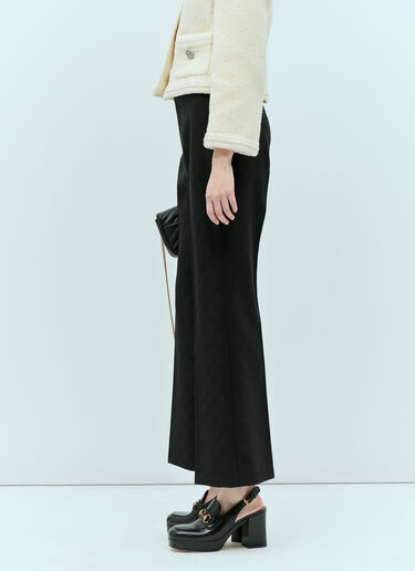 Gucci 울 인터로킹 G 테일러드 팬츠  블랙 guc0255182