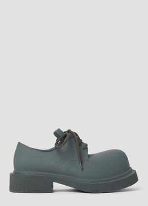 Balenciaga Steroid Derby Shoes Grey bal0155037
