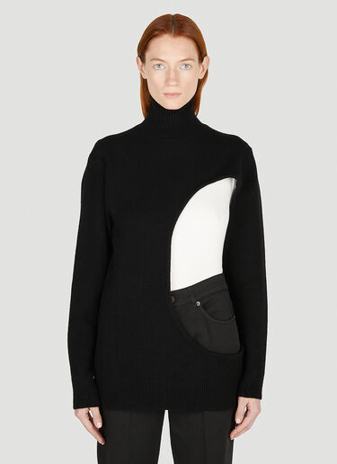 The Row Erica Sweater Black row0251027