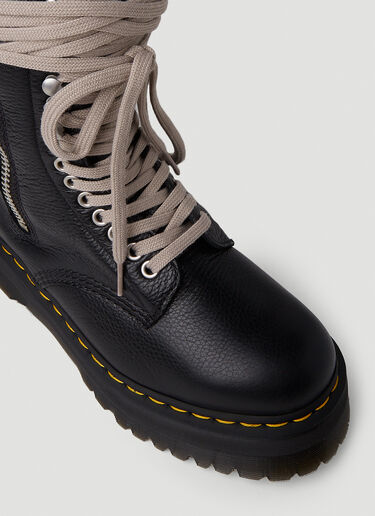 Rick Owens x Dr. Martens Quad Sole Boots Grey rod0250003