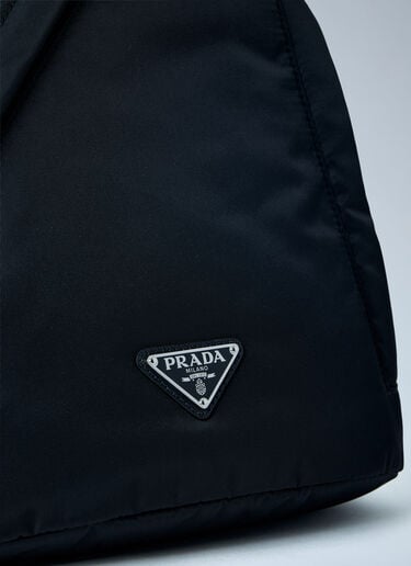 Prada Asymmetric Nylon Sling Bag Black pra0164009