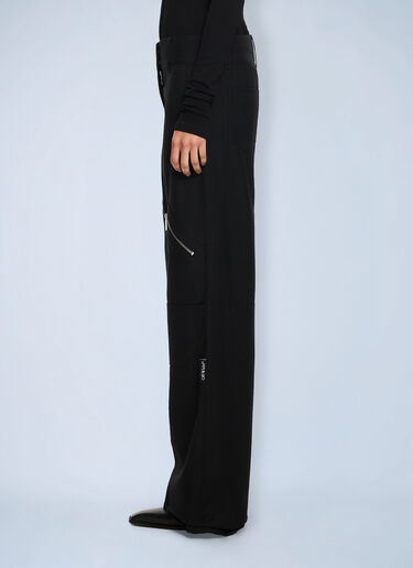 Off-White Women's Gabardine Cargo Pants Black ofw0264037