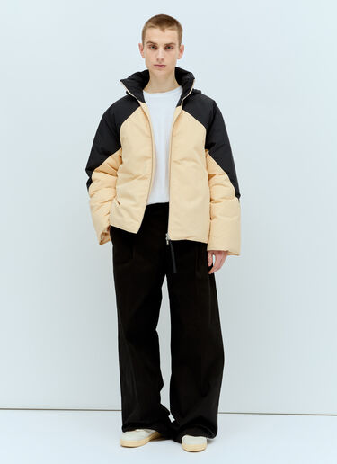 Jil Sander+ 对比色羽绒夹克 黄色 jsp0156001