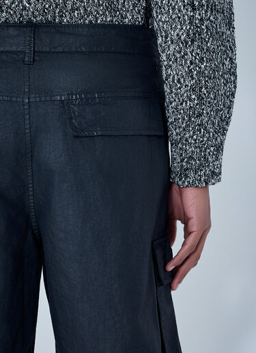 Stone Island Logo Patch Shorts Black sto0164027