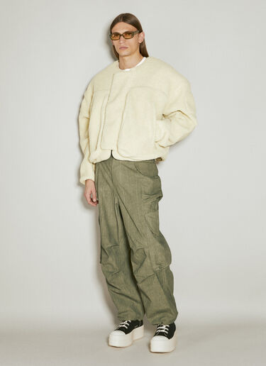 Entire Studios Fuffy Fleece Jacket Beige ent0153008