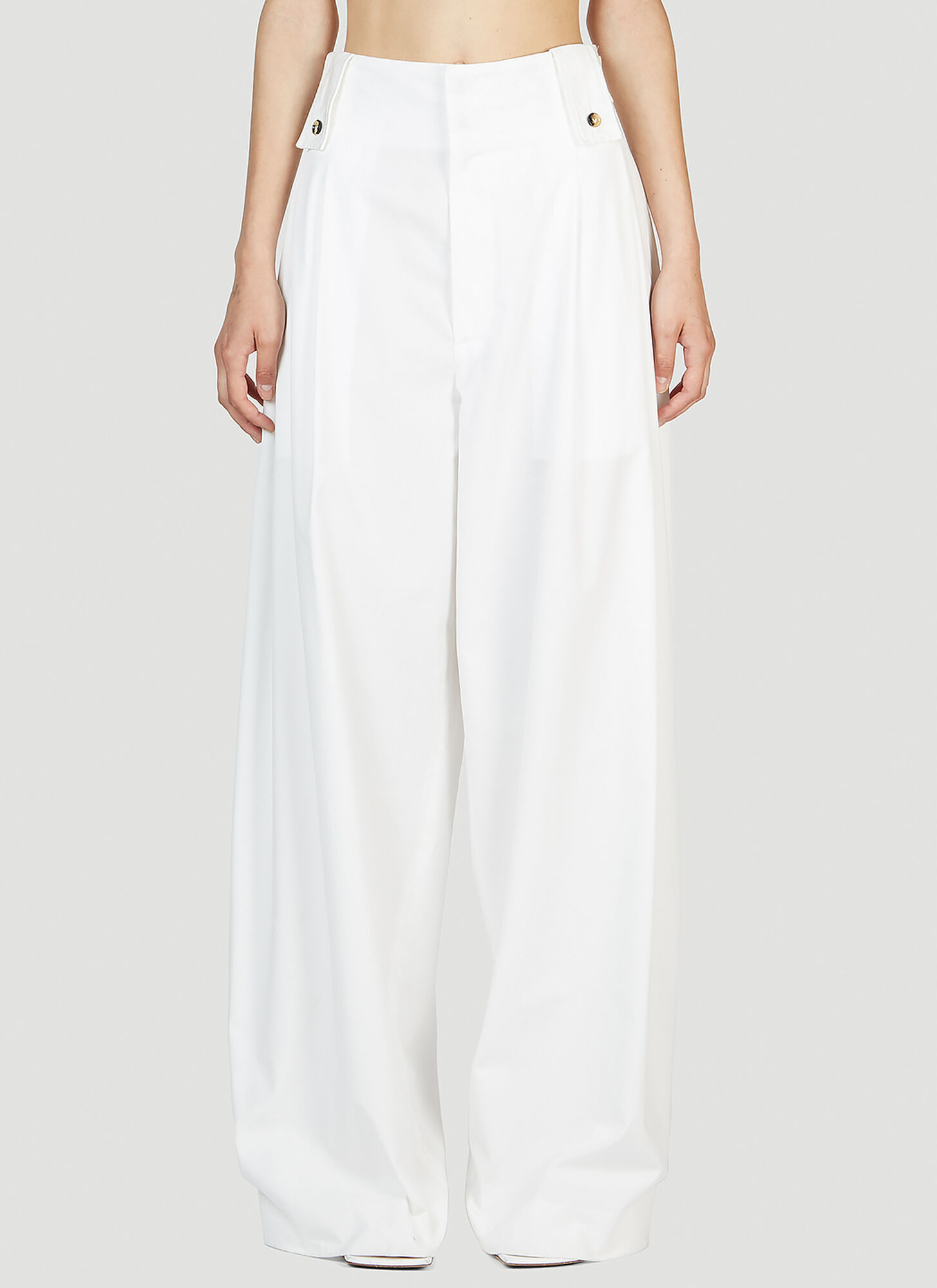 Bottega Veneta Wide Leg Pants