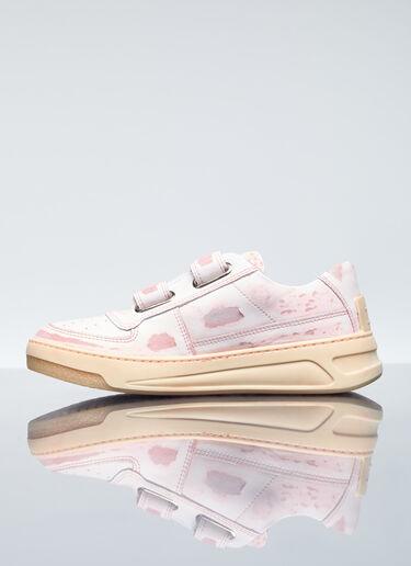 Acne Studios Velcro Strap Sneakers Pink acn0255044