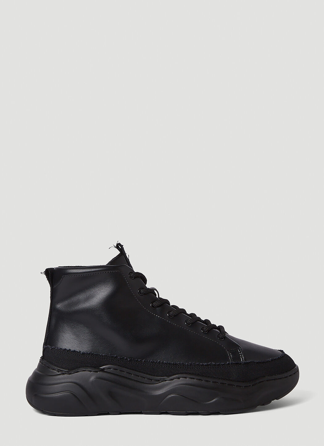 Phileo x Salomon Essentielle High Top Sneakers Black phs0354001