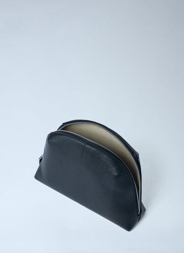 TOTEME Leather Day Pouch Black tot0263083