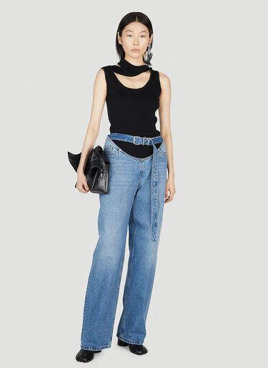 Y/Project Belt Arc Jeans Blue ypr0252011