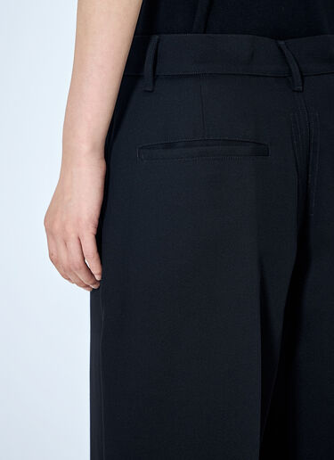 LN-CC® - Rick Owens: Work Shorts - Black Rick Owens Work Shorts Black ric0265021