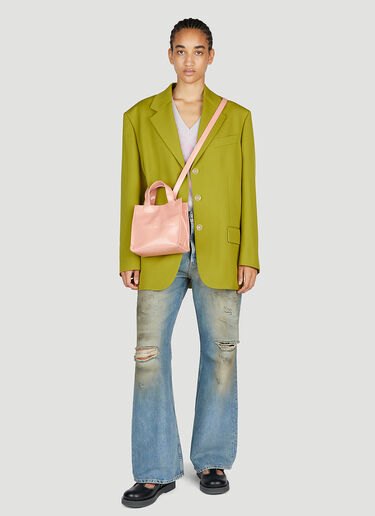 Acne Studios 다이아몬드 자카드 민소매 스웨터 라일락 acn0253010