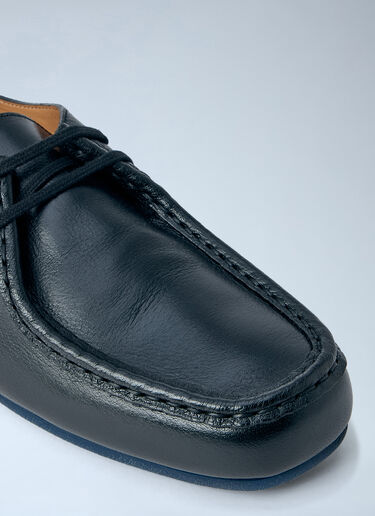 Leather Moccasin Shoes Jil Sander Leather Moccasin Shoes Black jil0264041