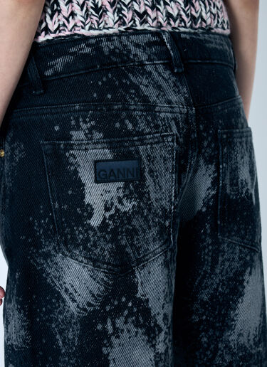 GANNI Heavy Denim Izey Jeans Blue gan0259036