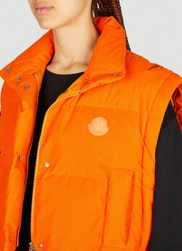 Moncler Grenadelle Short Down Jacket Orange mon0254013