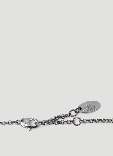 Vivienne Westwood Mini Bas Relief Necklace Silver vvw0254034