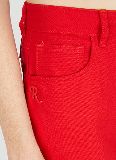 Raf Simons 工装牛仔裤 红色 raf0250030